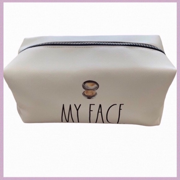 Rae Dunn Handbags - RAE DUNN “MY FACE” COSMETIC POUCH MAKEUP BAG